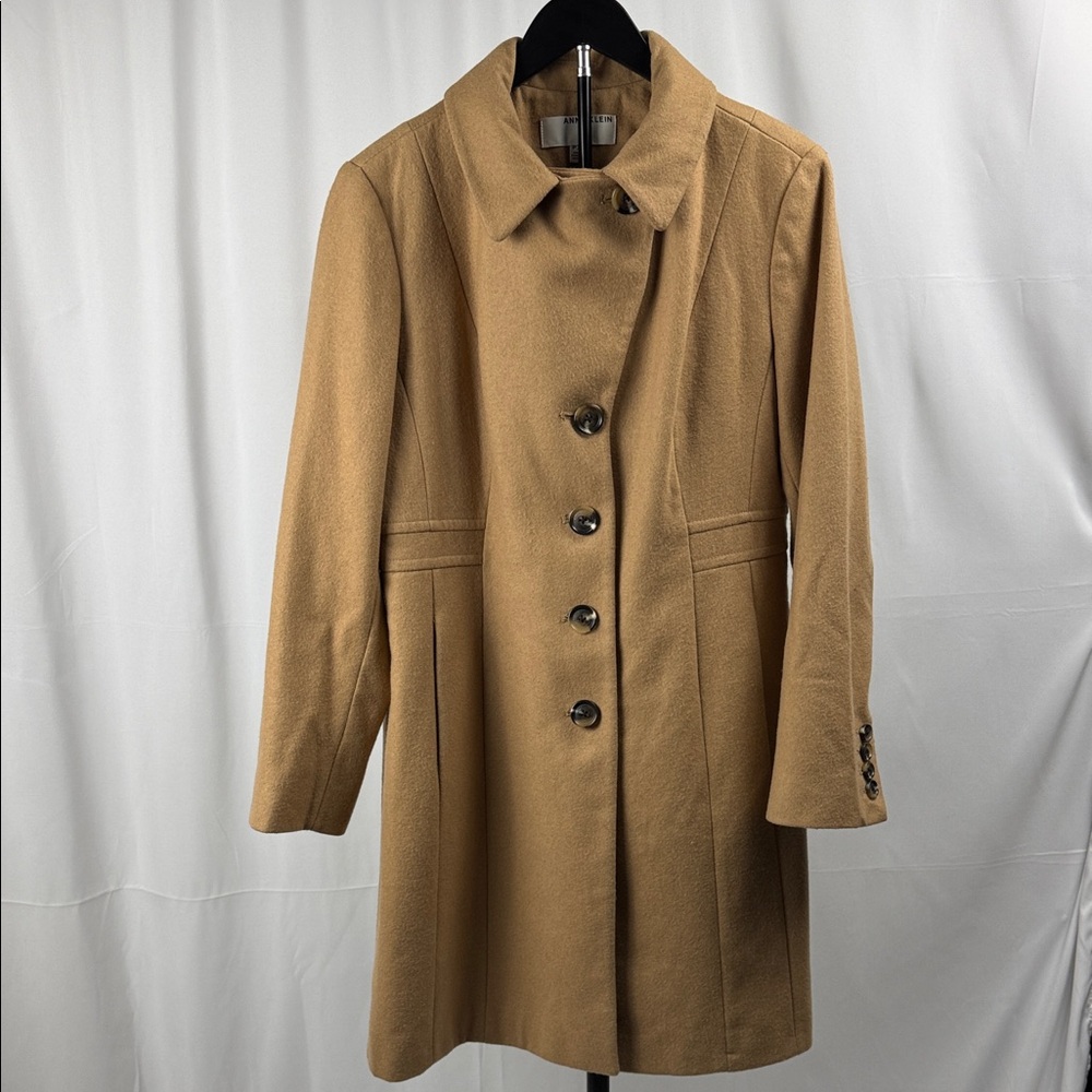 Anne Klein Camel Trench Coat
